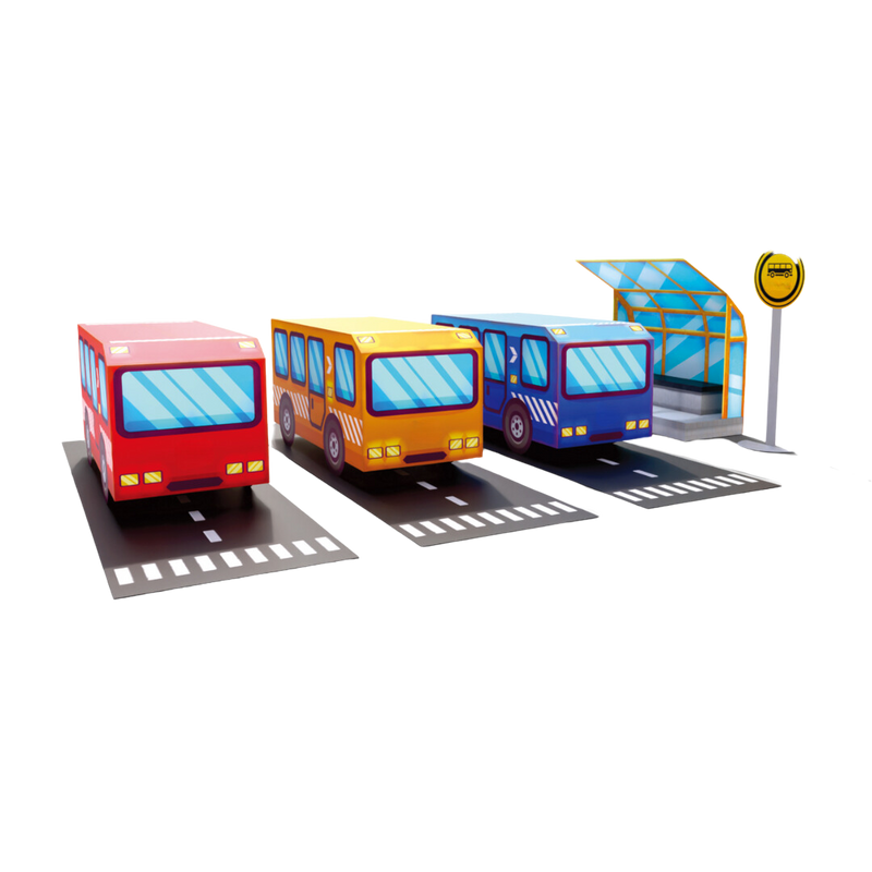 Bus & Shelter (3 pcs)